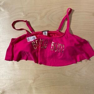Joe Boxer Hot Pink Bikini Top 2X (FA)